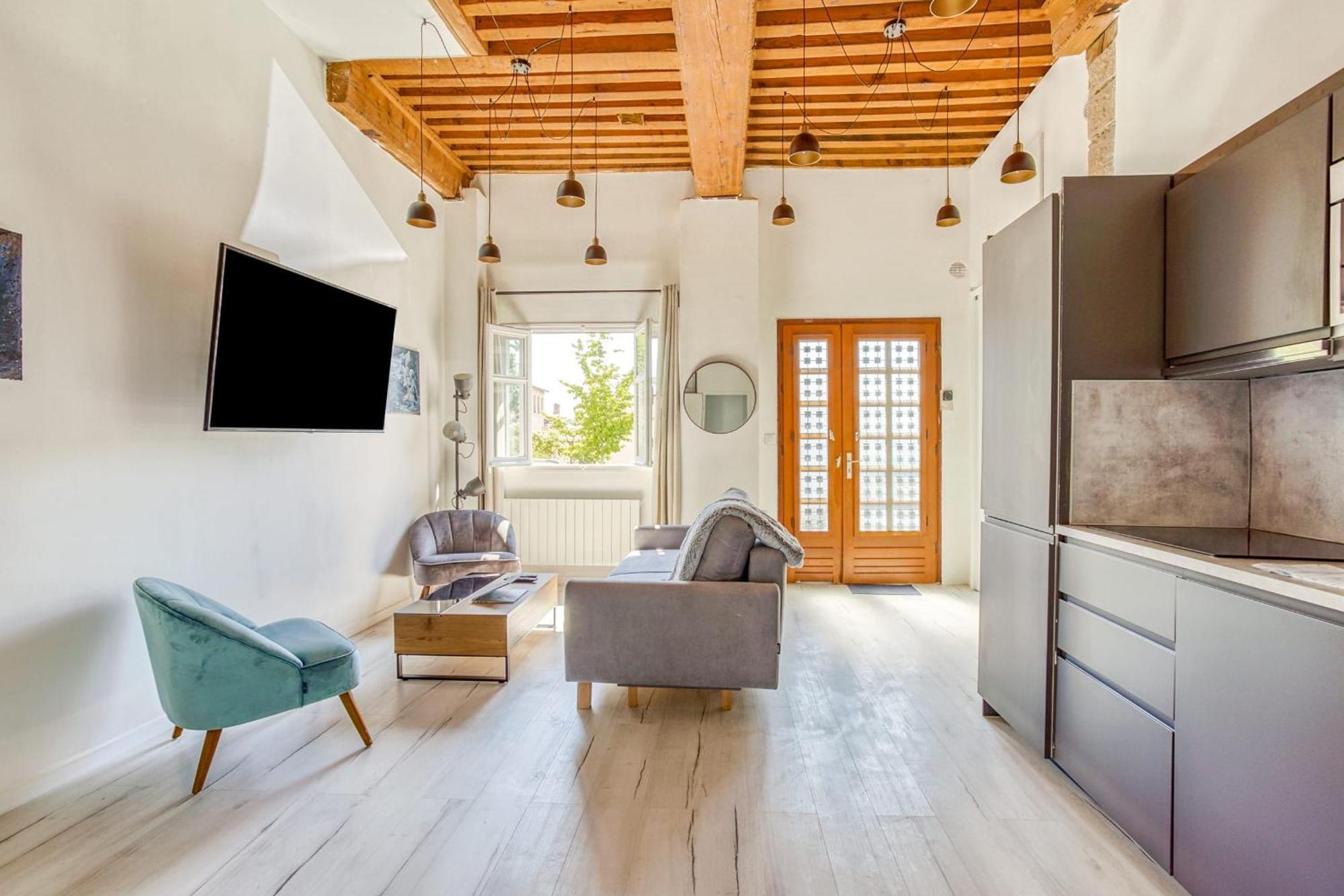 Charming 6-Person Apartment Terreaux & Croix Rousse Area Lione Esterno foto